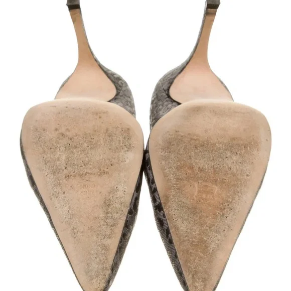 Manolo Blahnik Animal Print Pumps - Picture 4 of 4